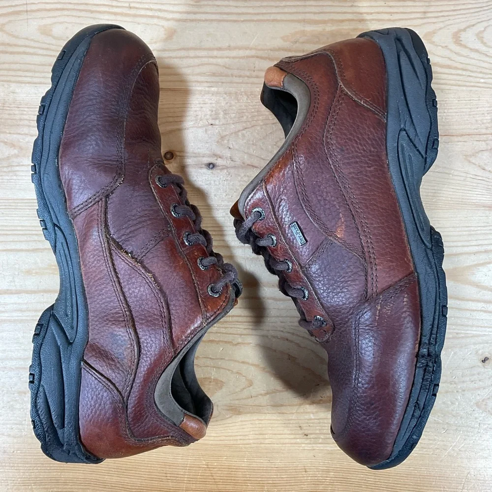 Cabela's Dry-Plus Leather Casual Hiking Shoes Size Men’s 12 D Brown 82-3422